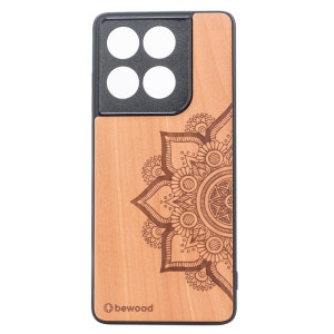 Drewniane Etui Bewood do Motorola Edge 60 Pro 5G MANDALA JABŁOŃ