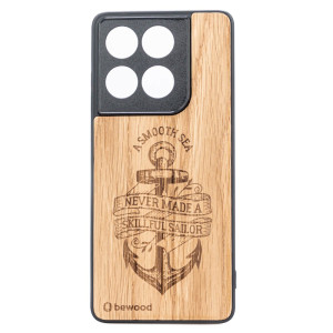 Drewniane Etui Bewood do Motorola Edge 60 Pro 5G KOTWICA DĄB