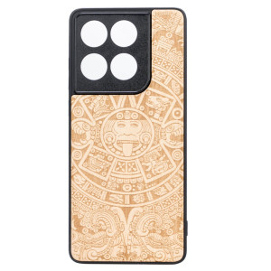 Drewniane Etui Bewood do Motorola Edge 60 Pro 5G KALENDARZ AZTECKI ANIEGRE