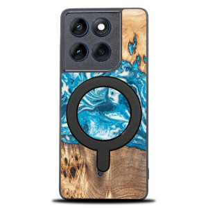 Etui Bewood Unique do Motorola Edge 60 Pro 5G - Planets - Uran z MagSafe