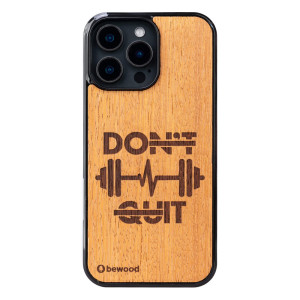 Drewniane etui Bewood - Stay Fit - Merbau