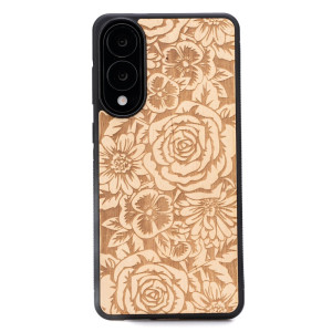 Drewniane Etui Bewood do Samsung Galaxy S25 Edge RóżE ANIEGRE
