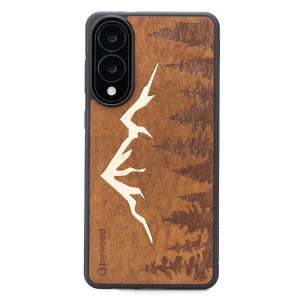 Drewniane Etui Bewood do Samsung Galaxy S25 Edge GÓRY IMBUIA