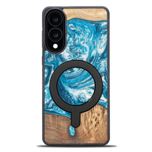 Etui Bewood Unique do Samsung Galaxy S25 Edge - Planets - Uran z MagSafe