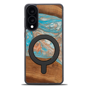 Etui Bewood Unique do Samsung Galaxy S25 Edge - Planets - Saturn z MagSafe