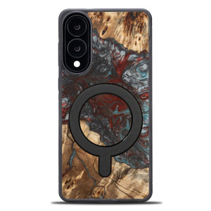 Etui Bewood Unique do Samsung Galaxy S25 Edge - Planets - Pluton z MagSafe