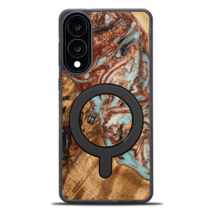 Etui Bewood Unique do Samsung Galaxy S25 Edge - Planets - Jowisz z MagSafe