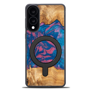 Etui Bewood Unique do Samsung Galaxy S25 Edge - Neons - Vegas z MagSafe