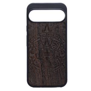 Drewniane Etui Bewood do Google Pixel 10 / 10 Pro KALENDARZ AZTECKI ZIRICOTE