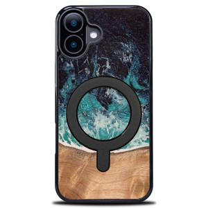 Etui Bewood Unique do iPhone 16 - Dream Island z MagSafe