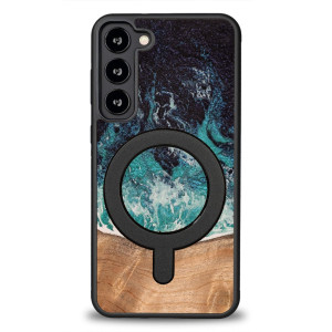 Etui Bewood Unique do Samsung Galaxy S23 Plus - Dream Island z MagSafe