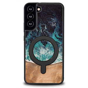 Etui Bewood Unique do Samsung Galaxy S22 Plus - Dream Island z MagSafe