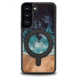 Etui Bewood Unique do Samsung Galaxy S22 - Dream Island z MagSafe