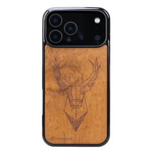 Drewniane Etui Bewood do iPhone 17 Pro Max JELEŃ IMBUIA