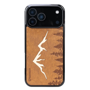 Drewniane Etui Bewood do iPhone 17 Pro Max GÓRY IMBUIA