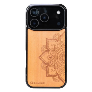 Drewniane Etui Bewood do iPhone 17 Pro MANDALA JABŁOŃ