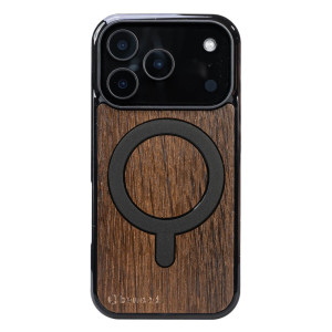 Drewniane Etui Bewood do iPhone 17 Pro DĄB WĘDZONY z MagSafe