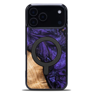 Etui Bewood Unique do iPhone 17 Pro Max - Violet z MagSafe