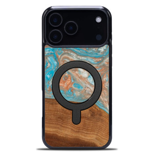 Etui Bewood Unique do iPhone 17 Pro Max - Planets - Saturn z MagSafe