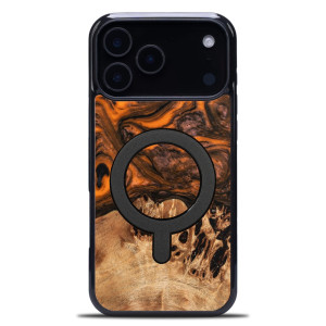 Etui Bewood Unique do iPhone 17 Pro Max - Orange z MagSafe