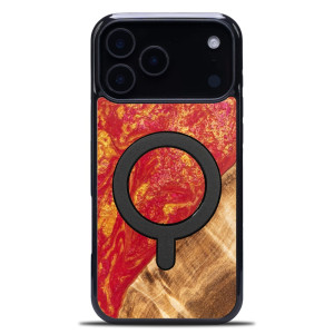 Etui Bewood Unique do iPhone 17 Pro Max - Neons - Paris z MagSafe