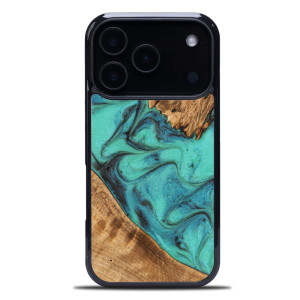 Etui Bewood Unique do iPhone 17 Pro - Turquoise