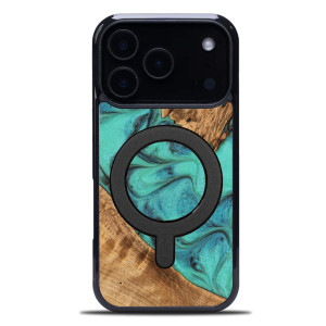Etui Bewood Unique do iPhone 17 Pro - Turquoise z MagSafe