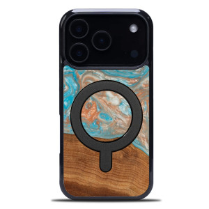 Etui Bewood Unique do iPhone 17 Pro - Planets - Saturn z MagSafe