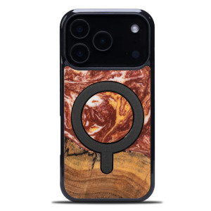 Etui Bewood Unique do iPhone 17 Pro - Planets - Mars z MagSafe