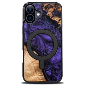 Etui Bewood Unique do iPhone 17 - Violet z MagSafe