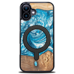 Etui Bewood Unique do iPhone 17 - Planets - Uran z MagSafe