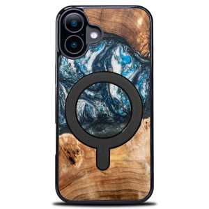 Etui Bewood Unique do iPhone 17 - Planets - Ziemia z MagSafe