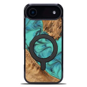 Etui Bewood Unique do iPhone Air - Turquoise z MagSafe