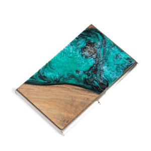 Wizytownik Inox Bewood Unique - Turquoise