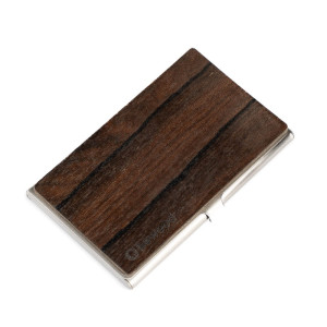 Drewniany Wizytownik Bewood Inox Ziricote