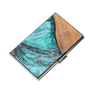 Wizytownik Black Bewood Unique - Turquoise