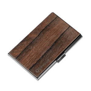 Drewniany Wizytownik Bewood Black Ziricote