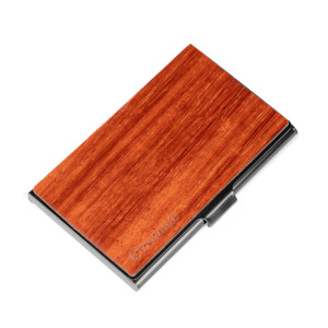 Drewniany Wizytownik Bewood Black Padouk