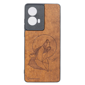 Drewniane Etui Bewood do Motorola G85 5G WILK IMBUIA