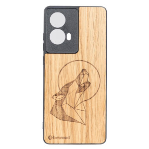 Drewniane Etui Bewood do Motorola G85 5G WILK DĄB