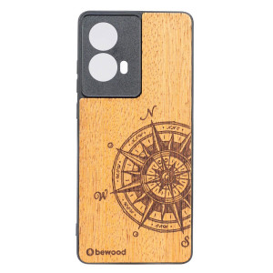 Drewniane Etui Bewood do Motorola G85 5G TRAVELER MERBAU