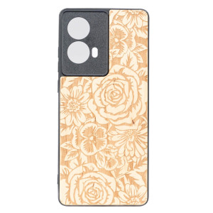 Drewniane Etui Bewood do Motorola G85 5G RóżE ANIEGRE
