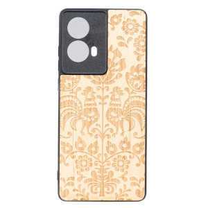 Drewniane Etui Bewood do Motorola G85 5G POLSKI FOLK ANIEGRE