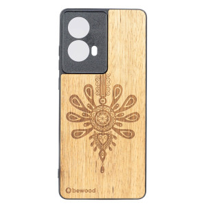 Drewniane Etui Bewood do Motorola G85 5G PARZENICA LIMBA