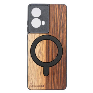 Drewniane Etui Bewood do Motorola G85 5G MANGO z MagSafe
