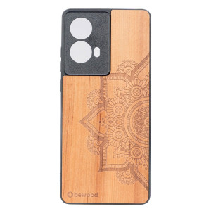 Drewniane Etui Bewood do Motorola G85 5G MANDALA JABŁOŃ