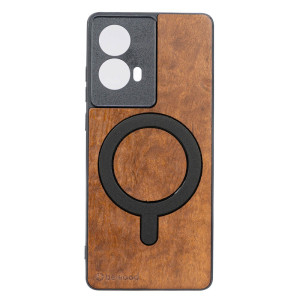 Drewniane Etui Bewood do Motorola G85 5G IMBUIA z MagSafe