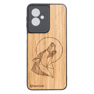 Drewniane Etui Bewood do Motorola G55 5G WILK DĄB