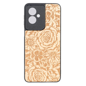 Drewniane Etui Bewood do Motorola G55 5G RóżE ANIEGRE