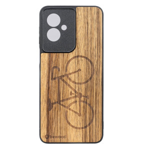 Drewniane Etui Bewood do Motorola G55 5G ROWER LIMBA
